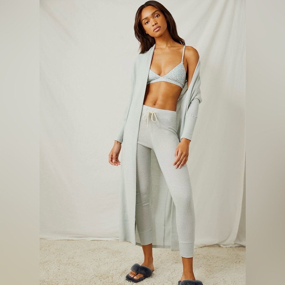 NWT Free People intimates Sold Out - And Chill Set- color pale pink